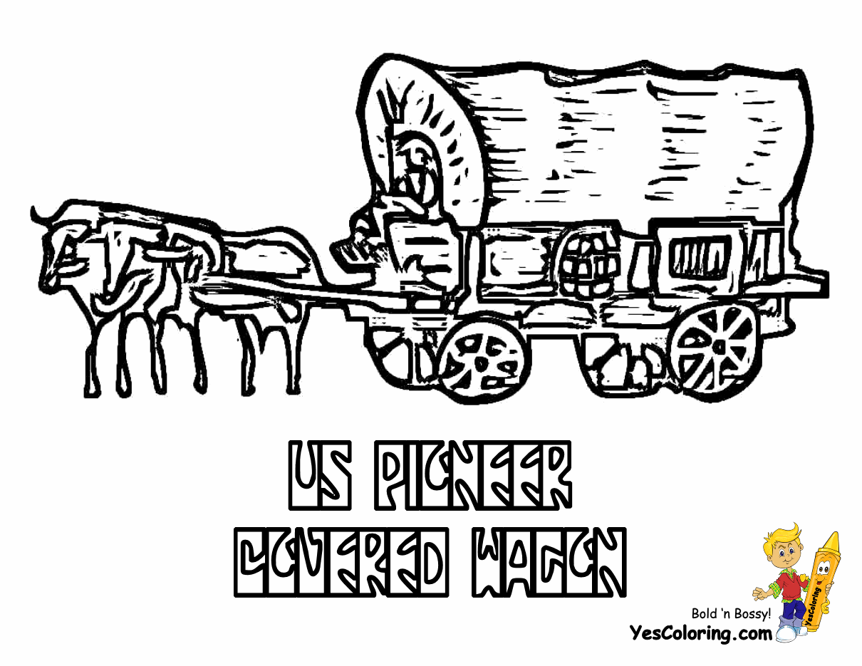 Free cover wagon coloring pages download free cover wagon coloring pages png images free cliparts on clipart library