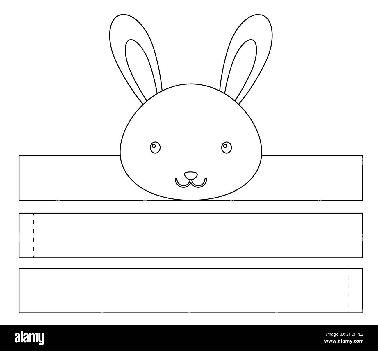 Printable rabbit black and white stock photos images