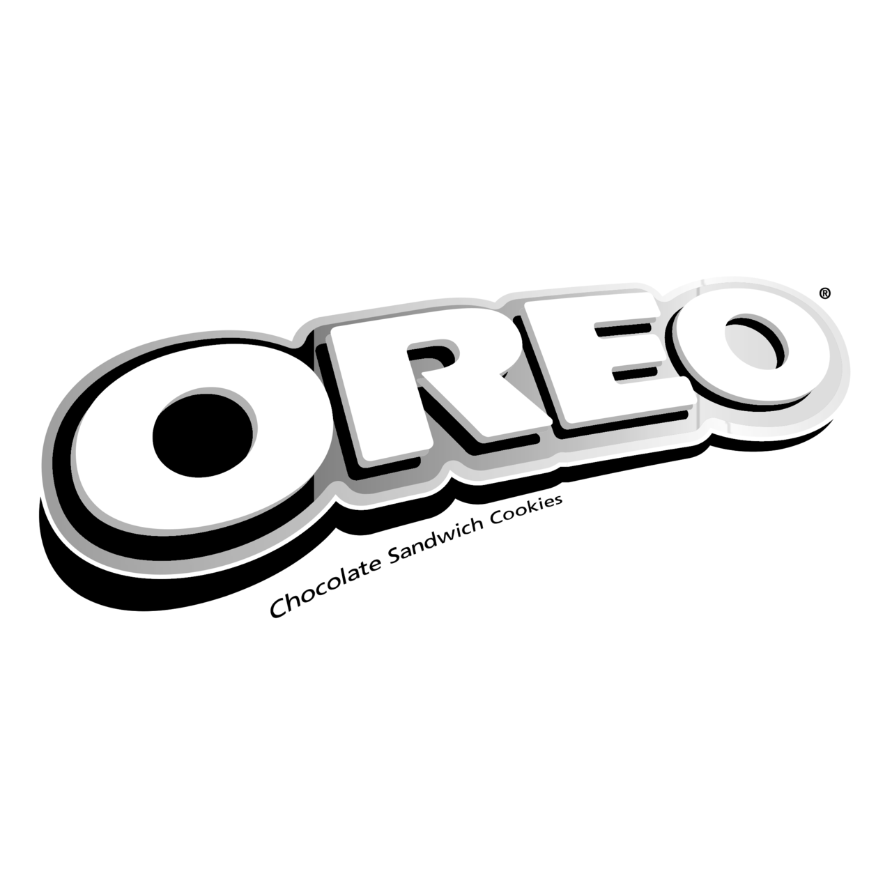 Oreo logo black and white â brands logos