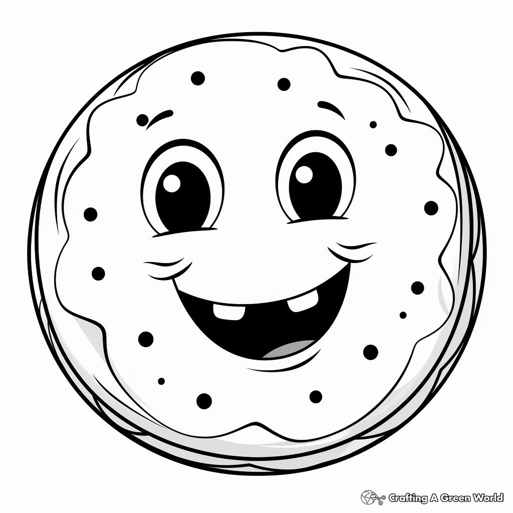 Cookie coloring pages