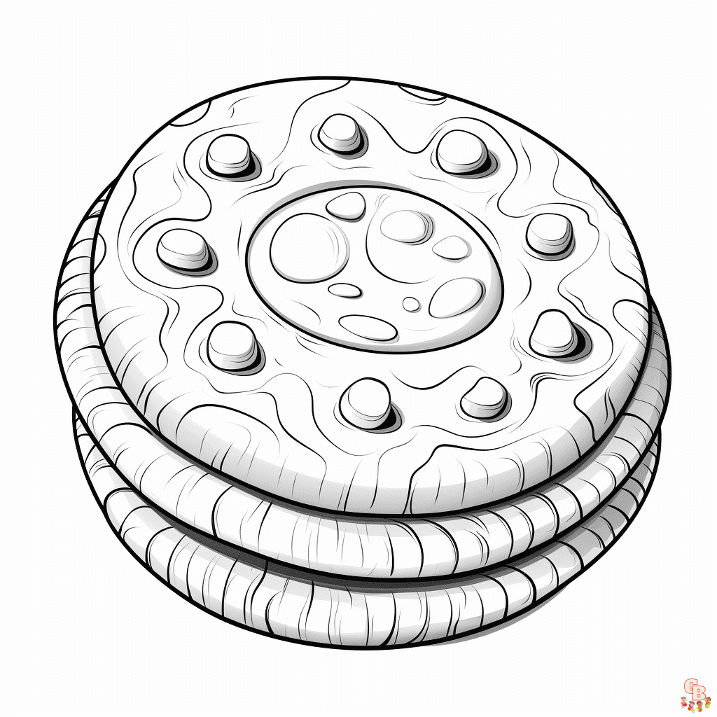 Printable oreo coloring pages free for kids and adults