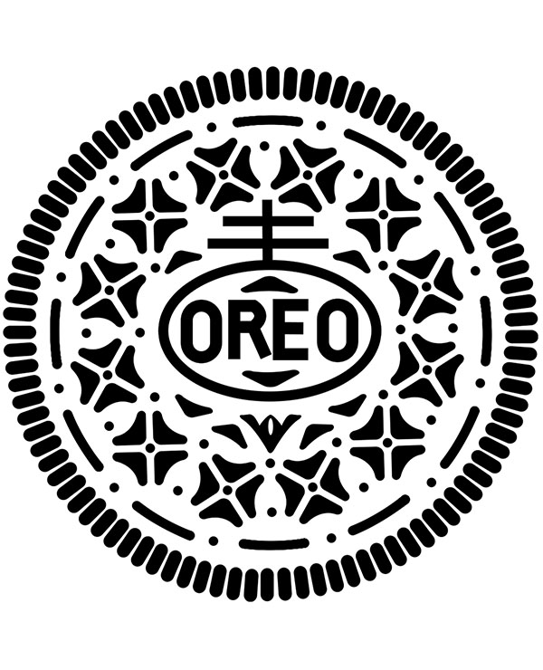 Oreo buscuit printable coloring sheets for adult