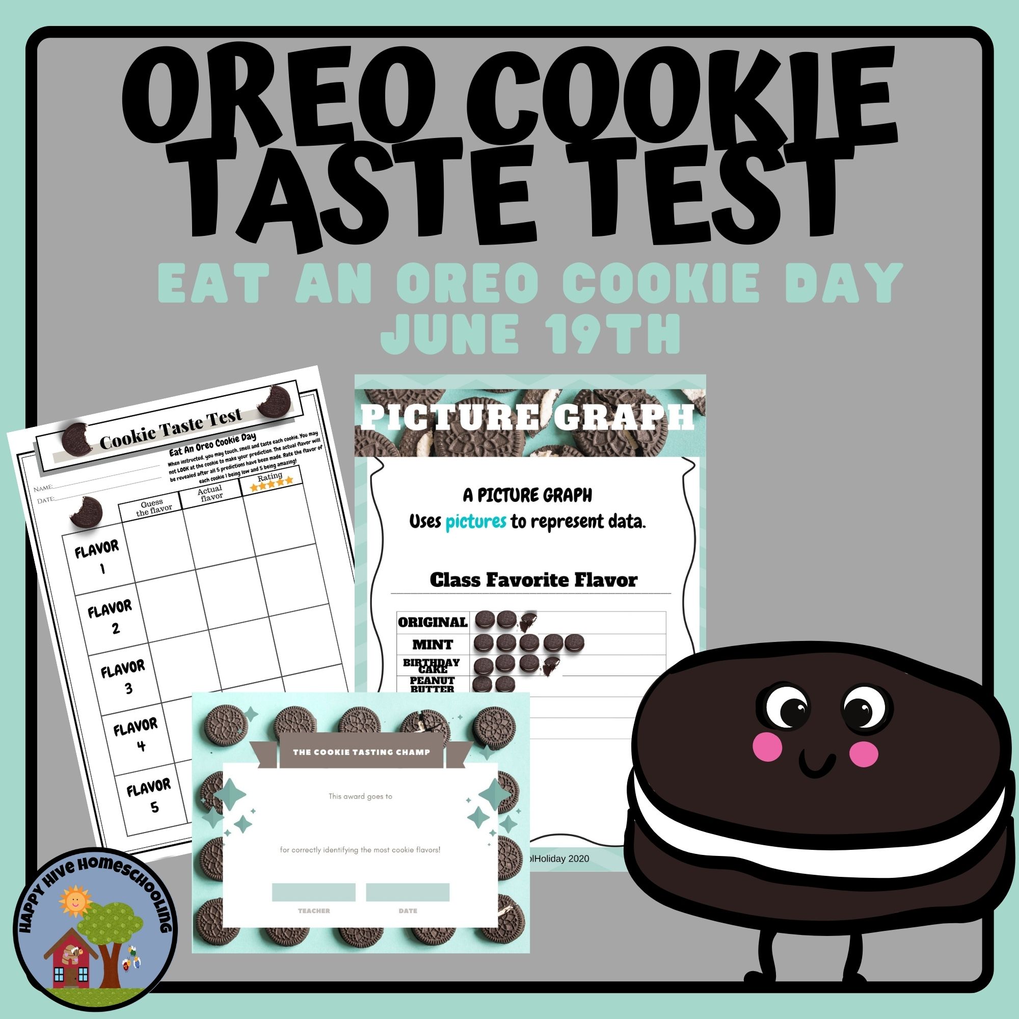 Oreo cookie taste test