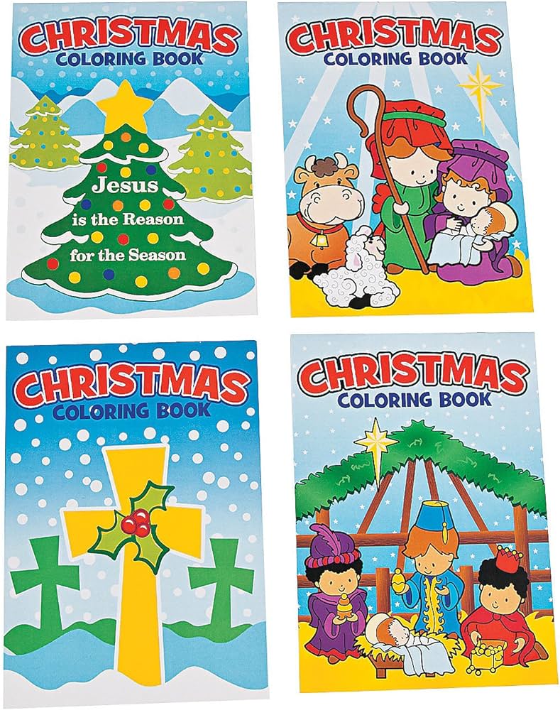 Religious christmas coloring books books christian activity books for kids toys games