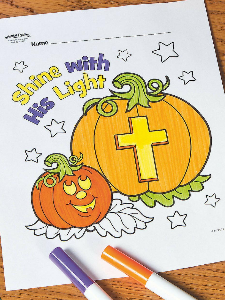 Free religious printable coloring pages