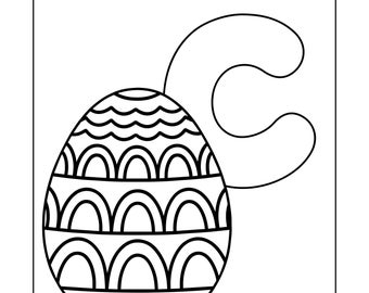 Buy kids easter abc alphabet childrens coloring sheets online in india