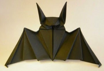 Diy origami bat