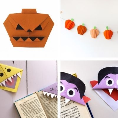 Easy halloween origami instructions for kids