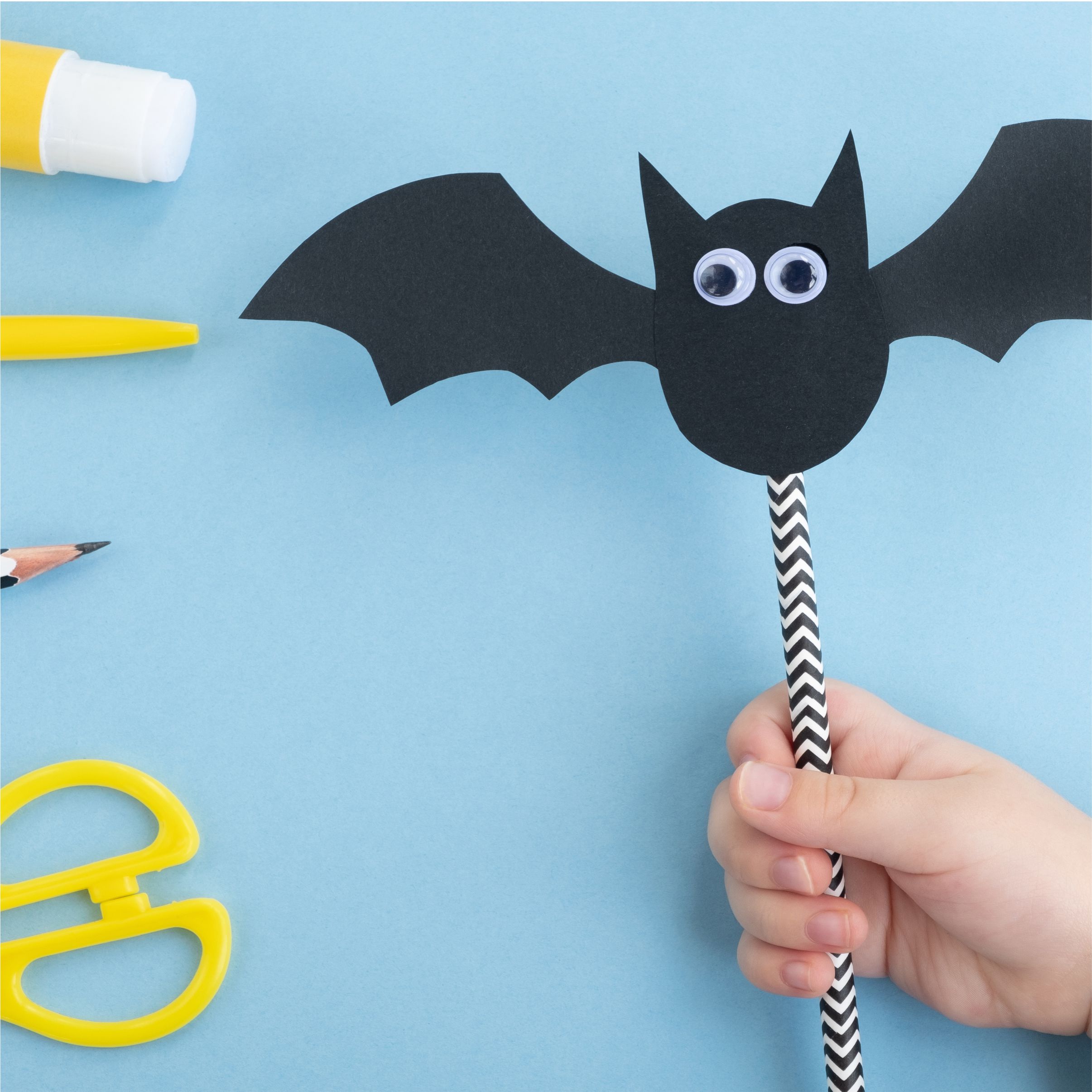 Bat pencil topper craft