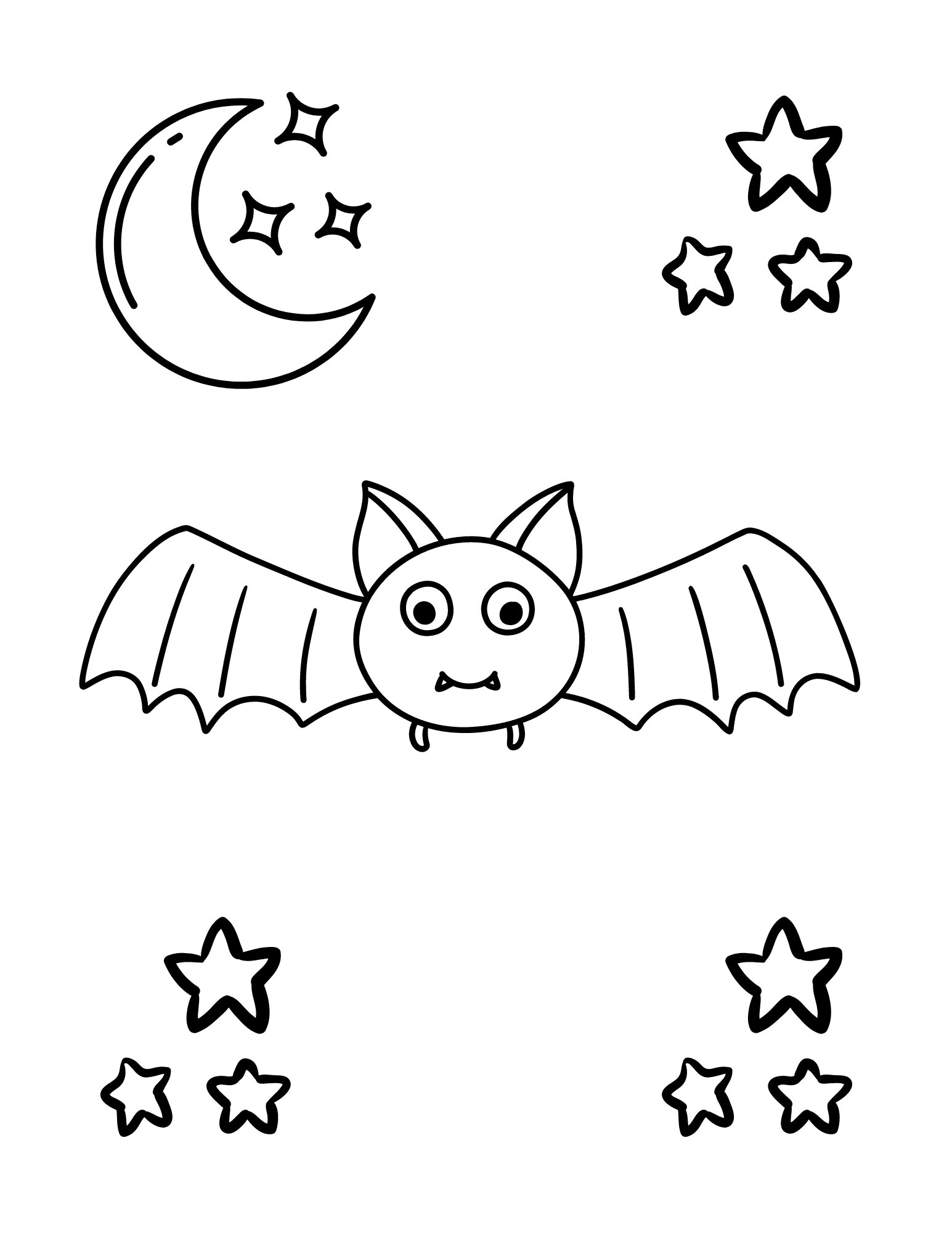 Halloween coloring page