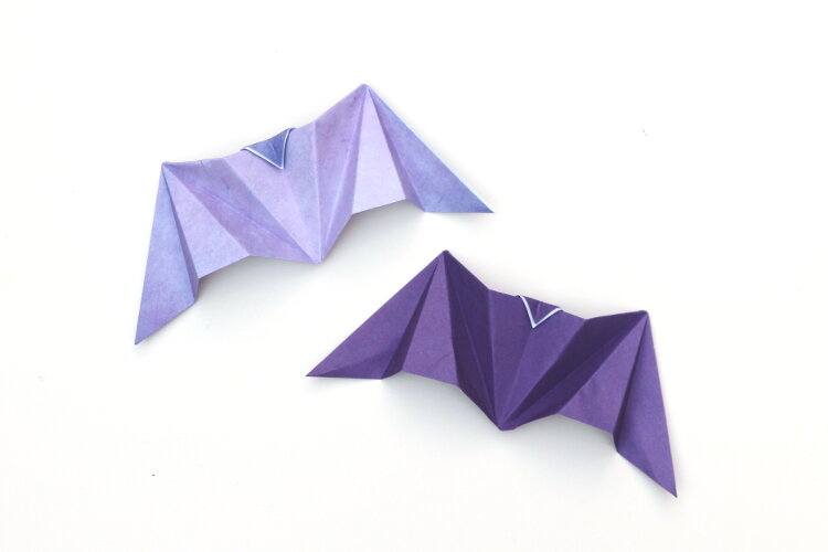 How to make an origami bat â gathering beauty