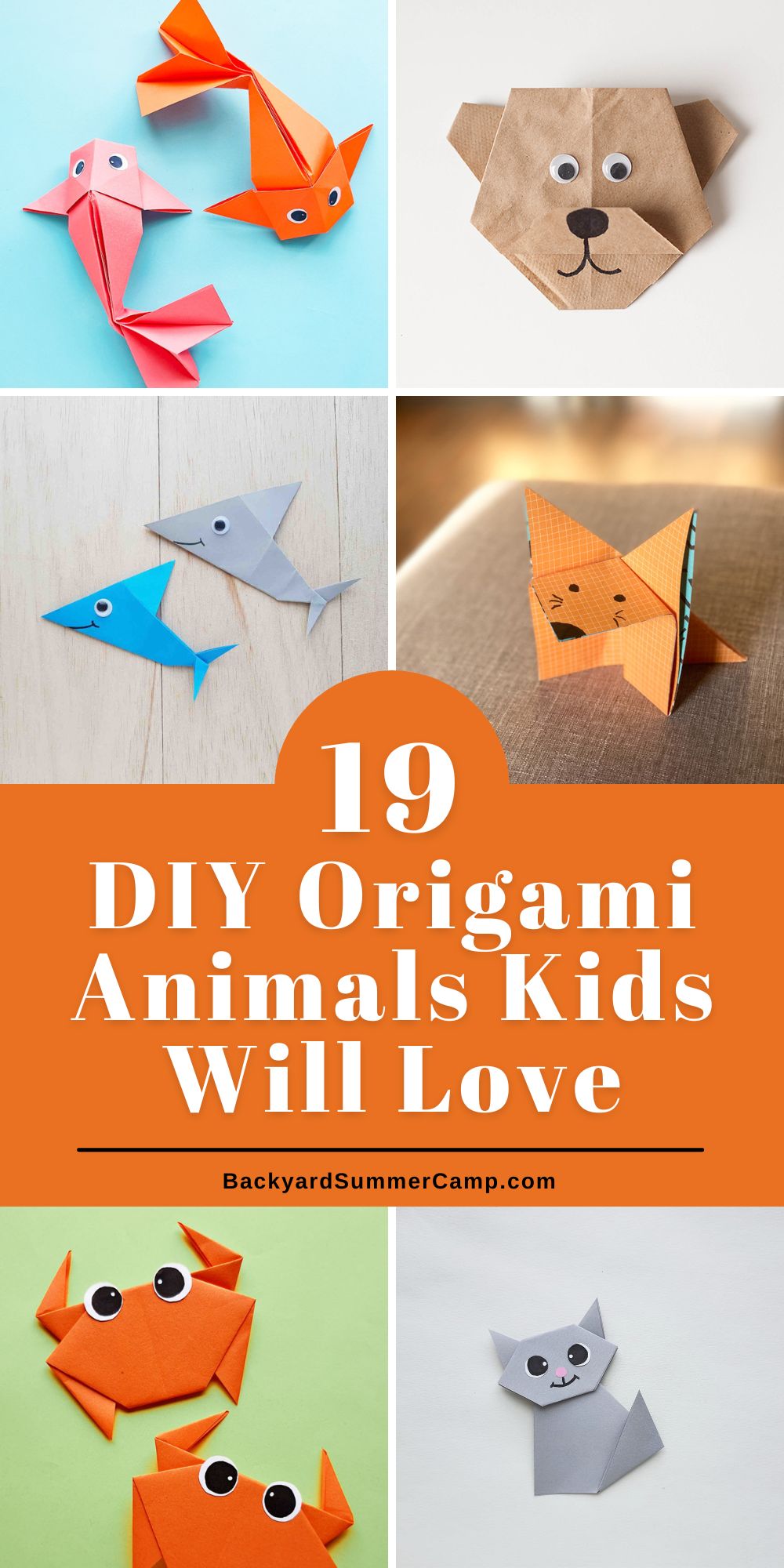 Diy origami animals kids will love