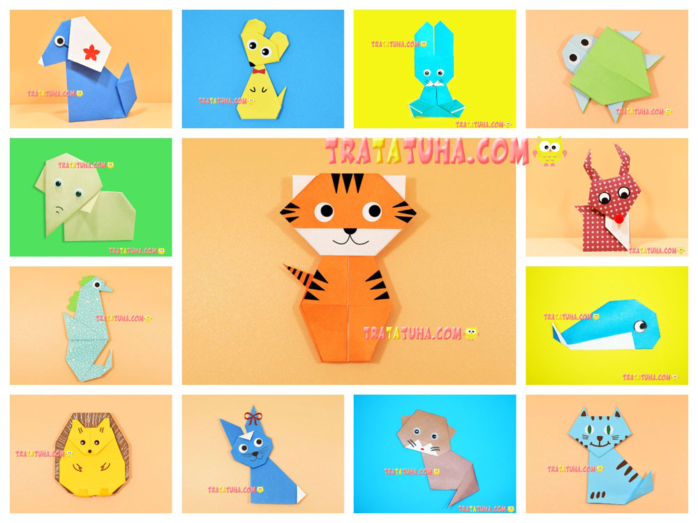 Origami animals â diy origami for kids