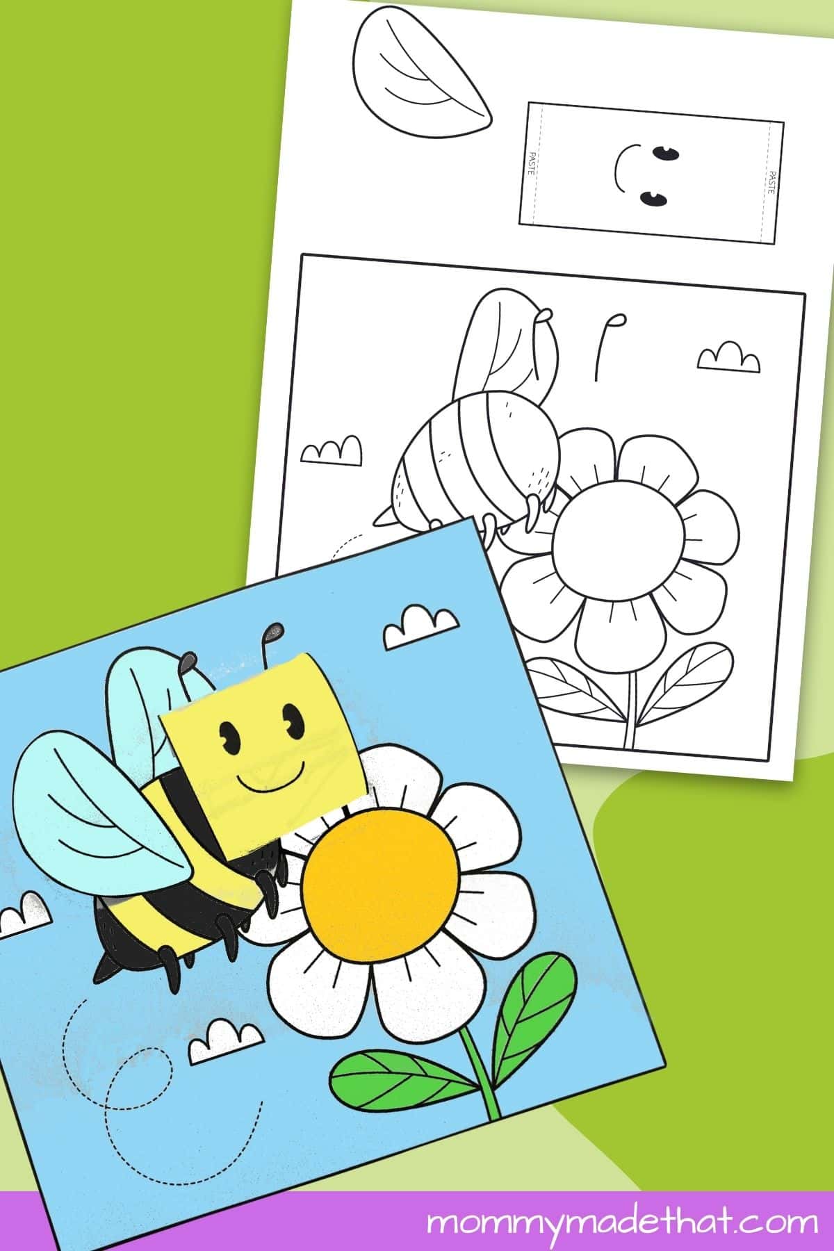 D bug coloring pages free printables