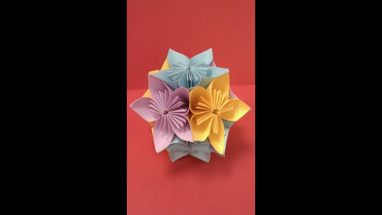 Easy origami flowers