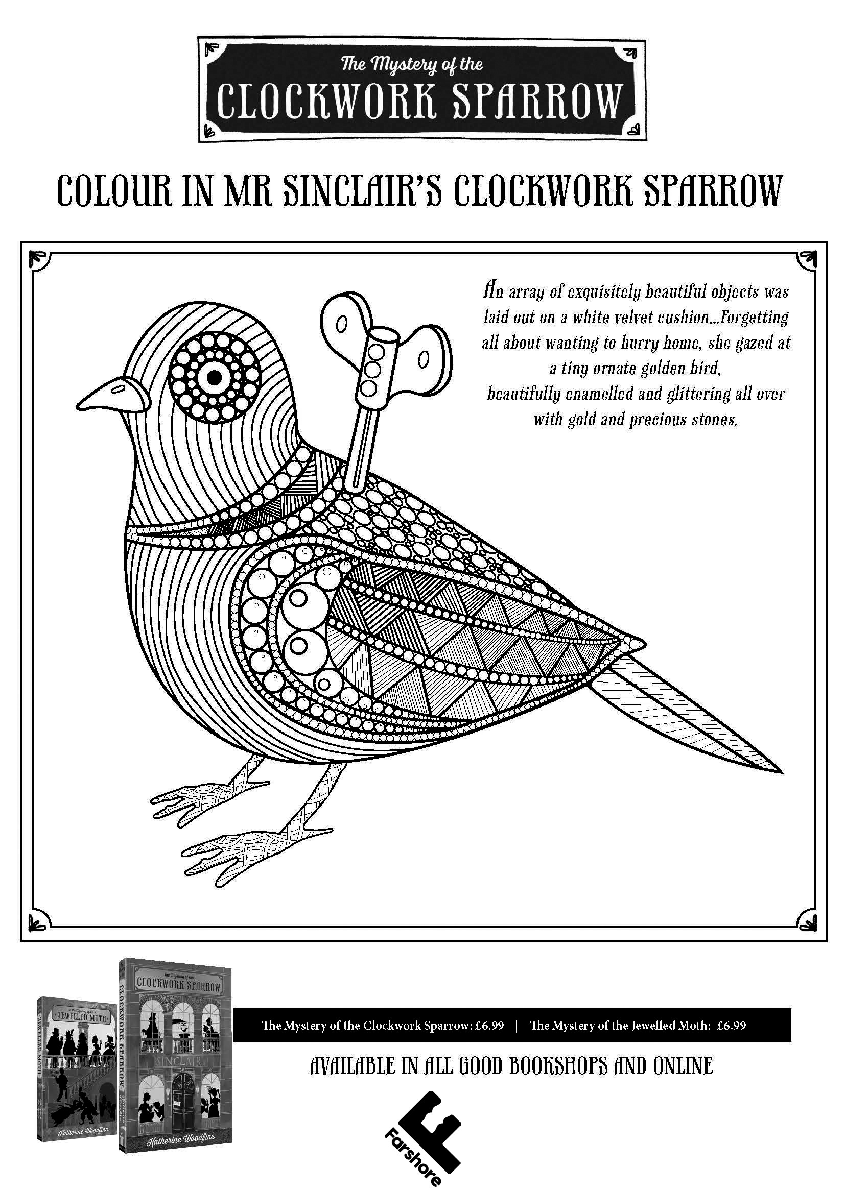 The clockwork sparrow louring sheet ks resources