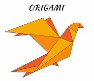 Origami coloring pages to print or color online
