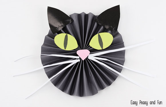 Black cat paper craft