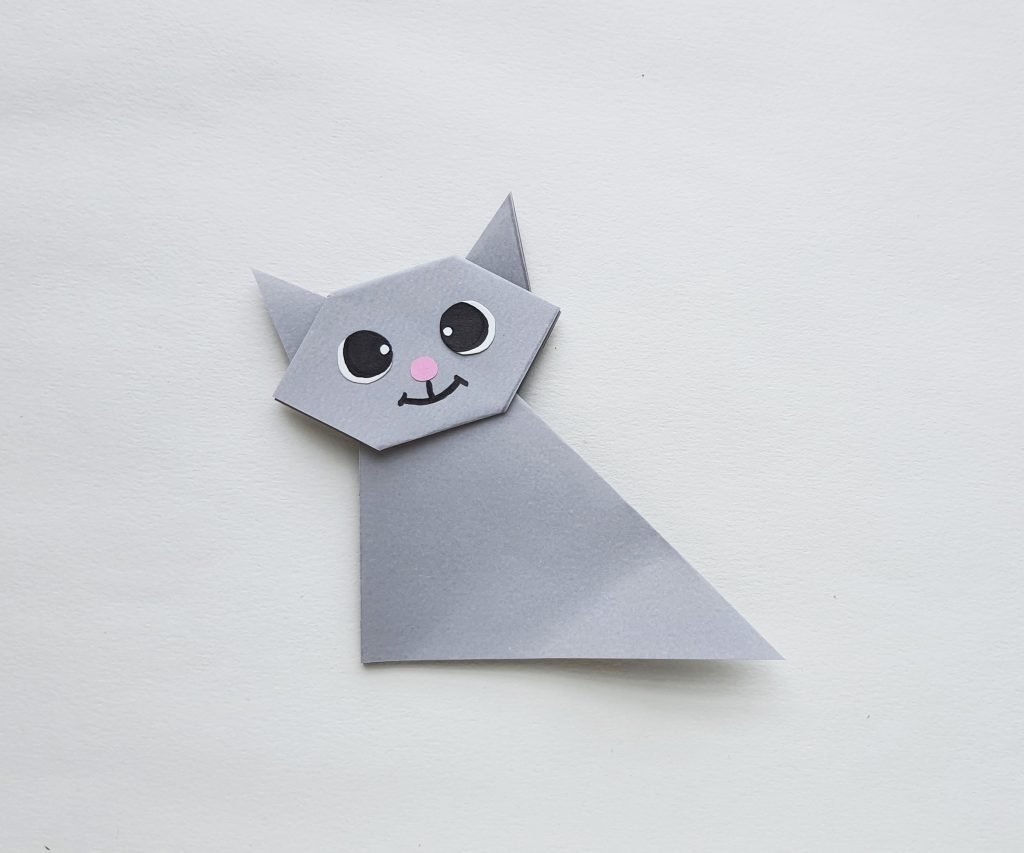 How to make cat origami