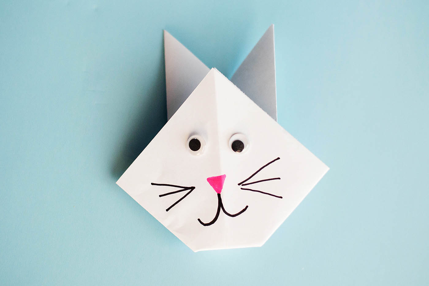 Easy origami rabbit â all for the boys