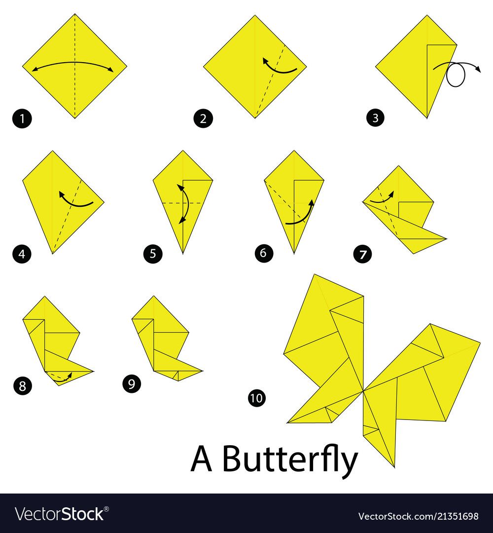 Step by step structions how to make origami a butterfly download a free preview or high quality adobe illustâ origami easy origami patterns origami butterfly