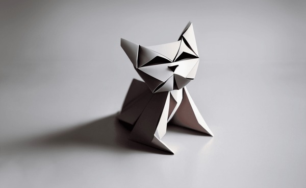 Thousand cat origami royalty