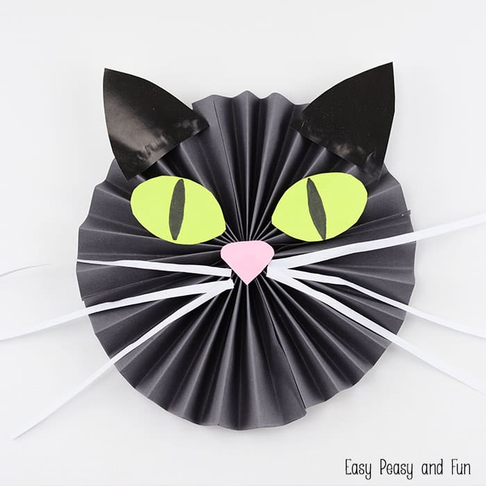 Black cat paper craft