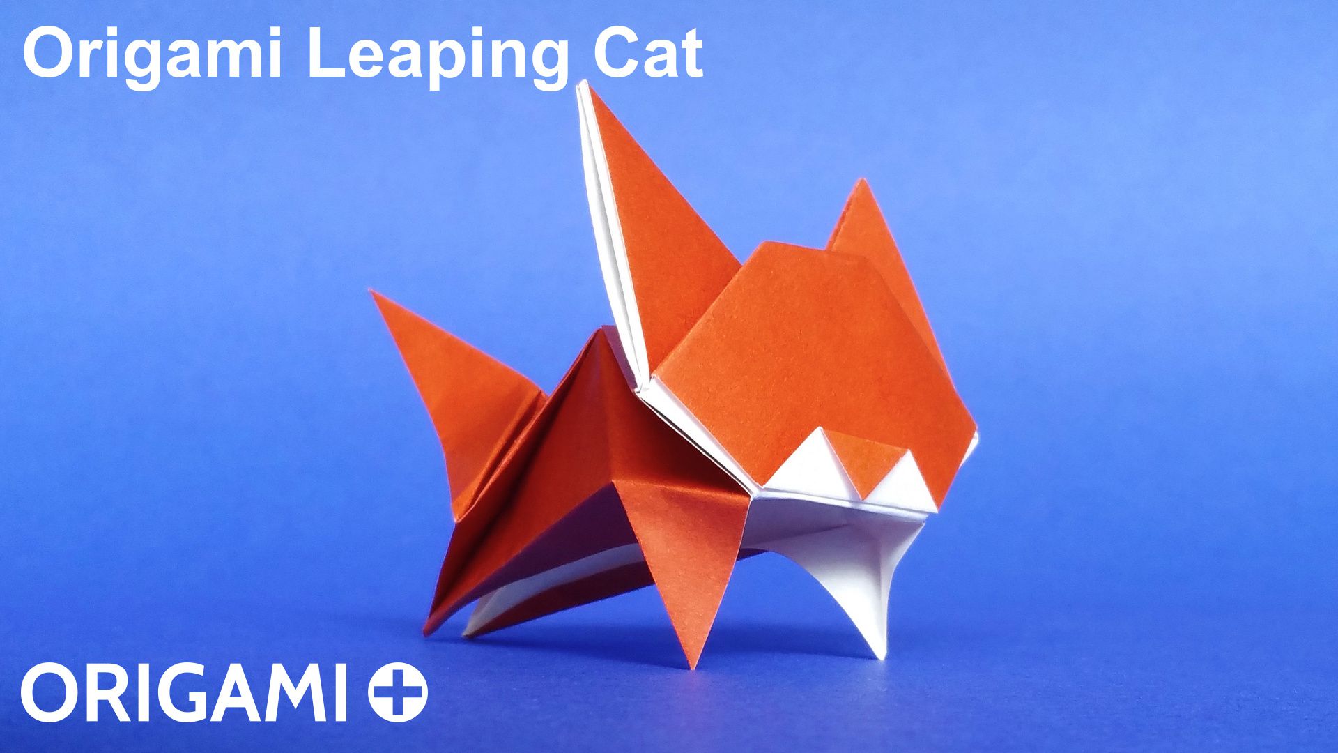 Leaping cat instructions and tutorial