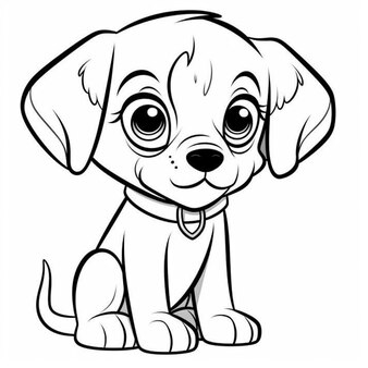 Page dachshund clipart black white images