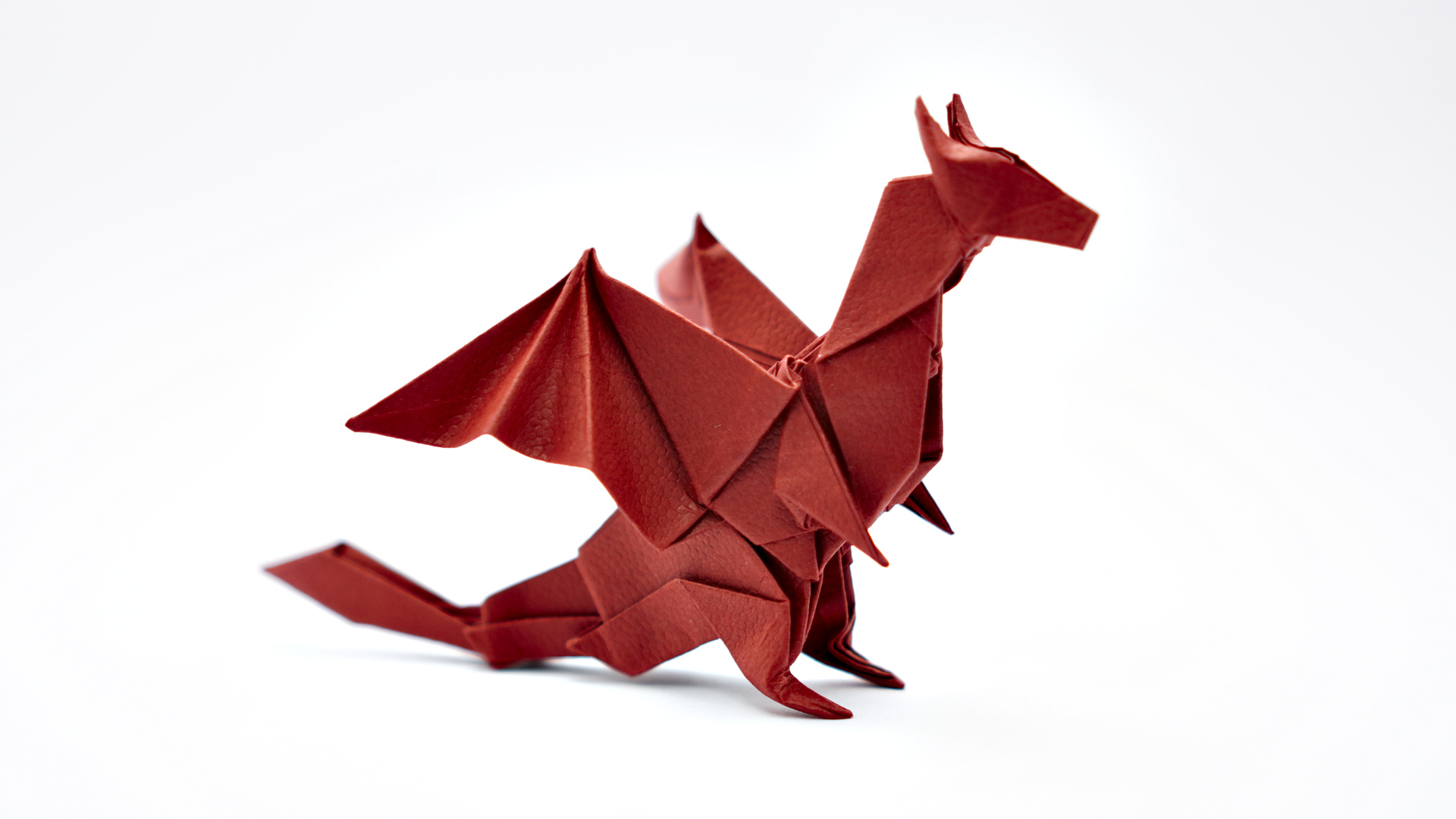Origami dragon v