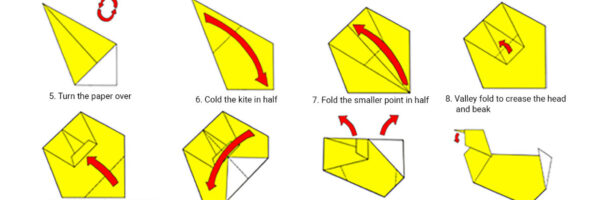 Learn how to create an origami duck art sphere inc