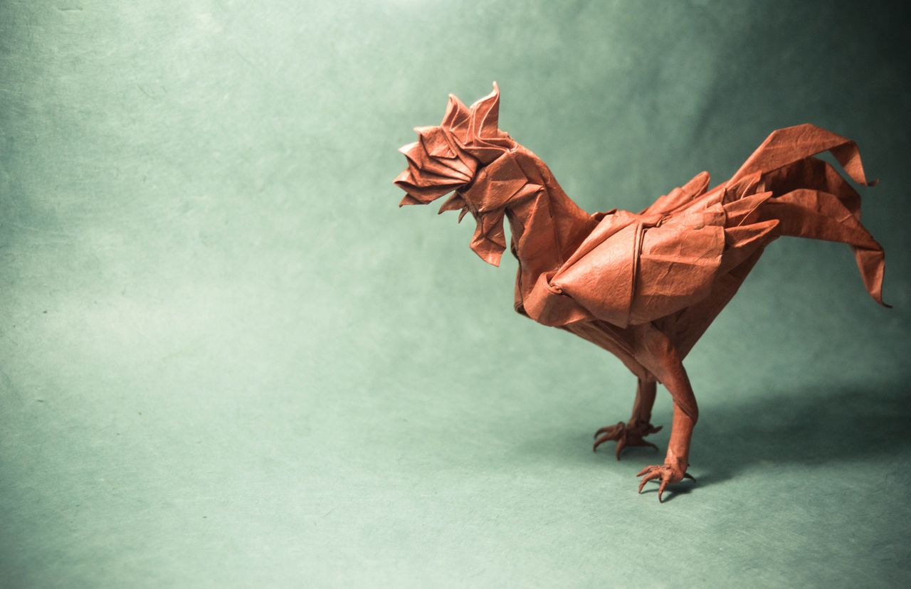 Origami animals spring to life from one piece of paper entertainment