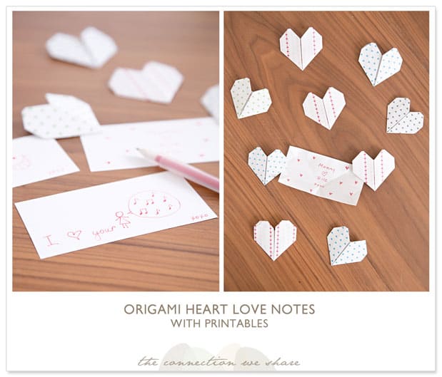 Fantastic valentine origami crafts
