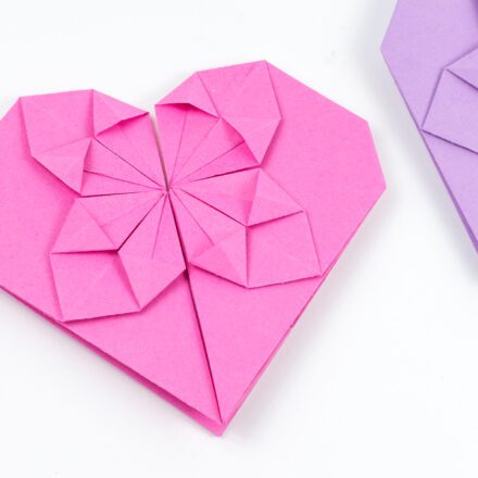 Origami hearts