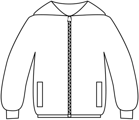 Jacket printable template free printable papercraft templates