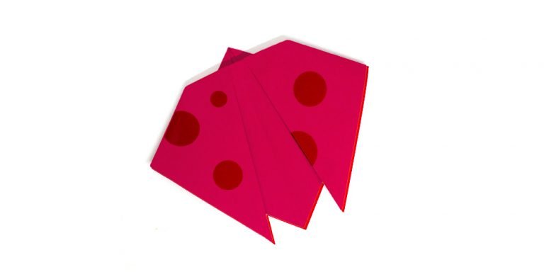 Easy origami ladybug easy paper craft for kids