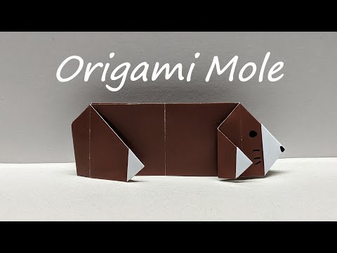 How to make paper mole