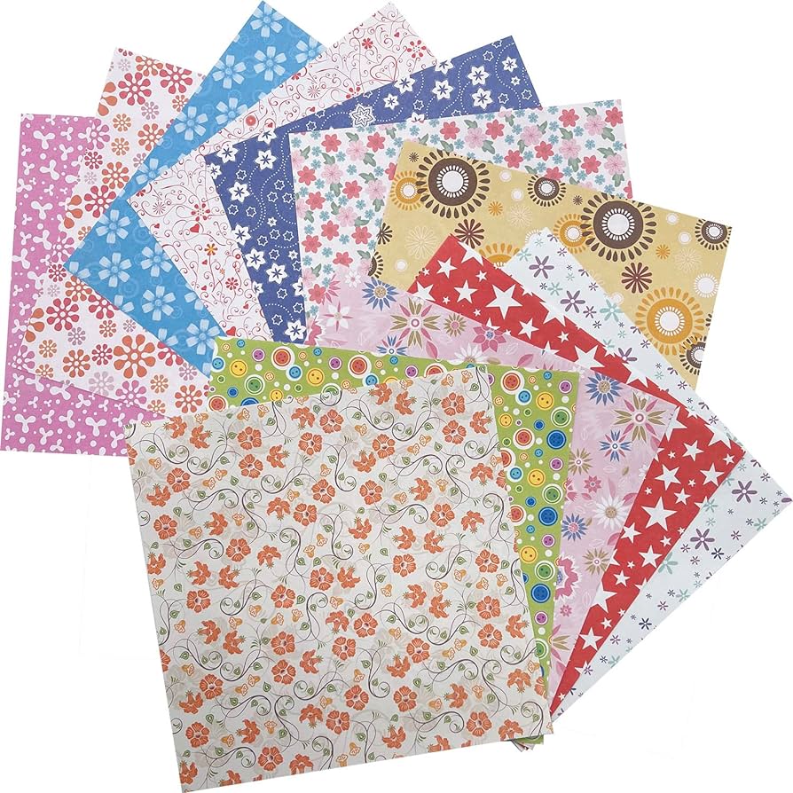 Origami paper folding sheets