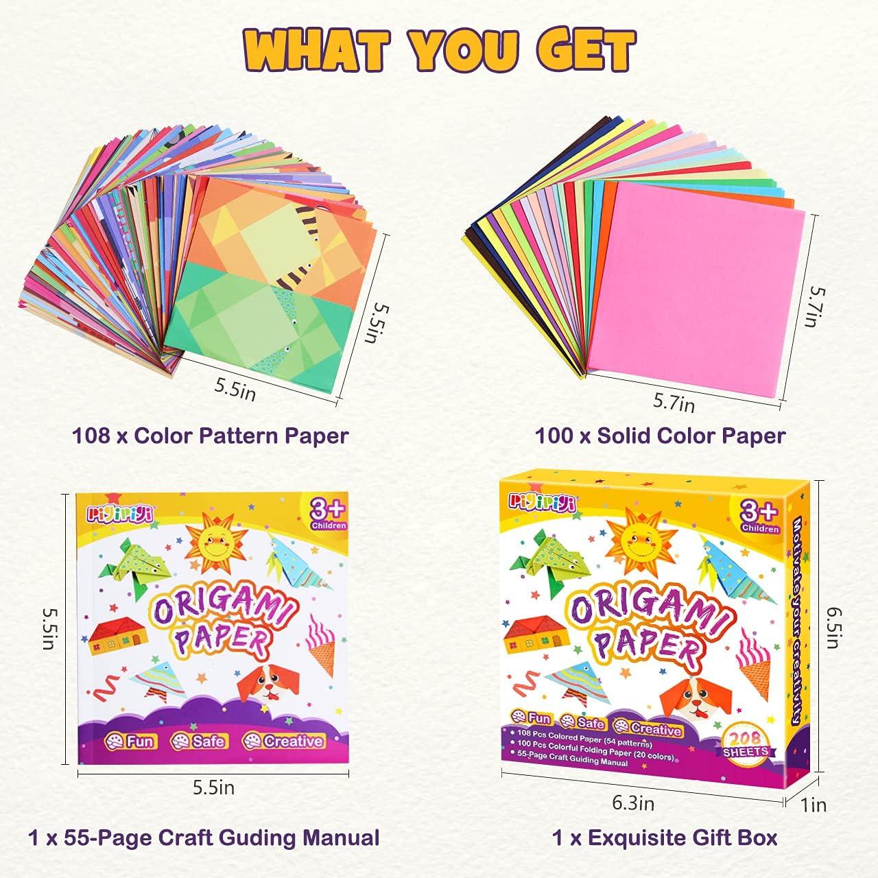 Pigipigi craft origami paper for kids