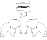 Origami coloring pages to print or color online