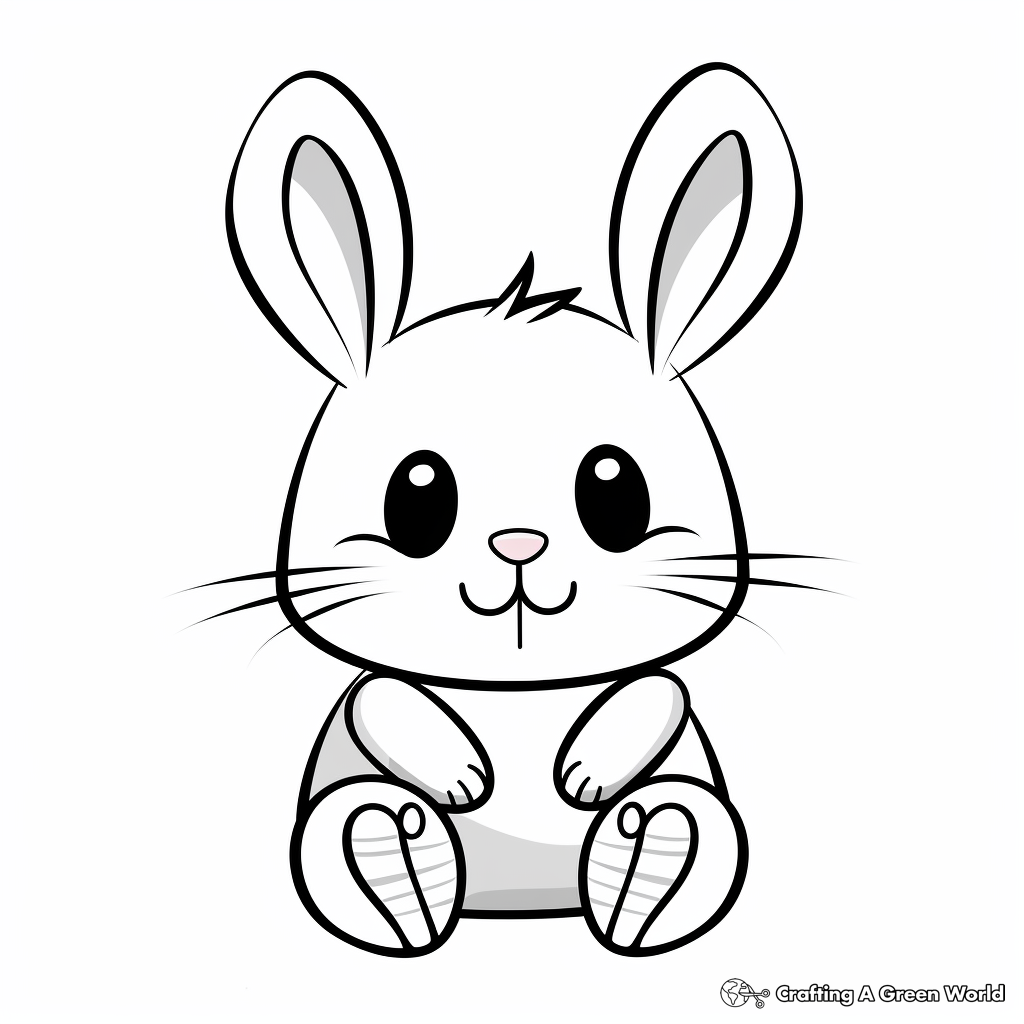 Year of the rabbit coloring pages