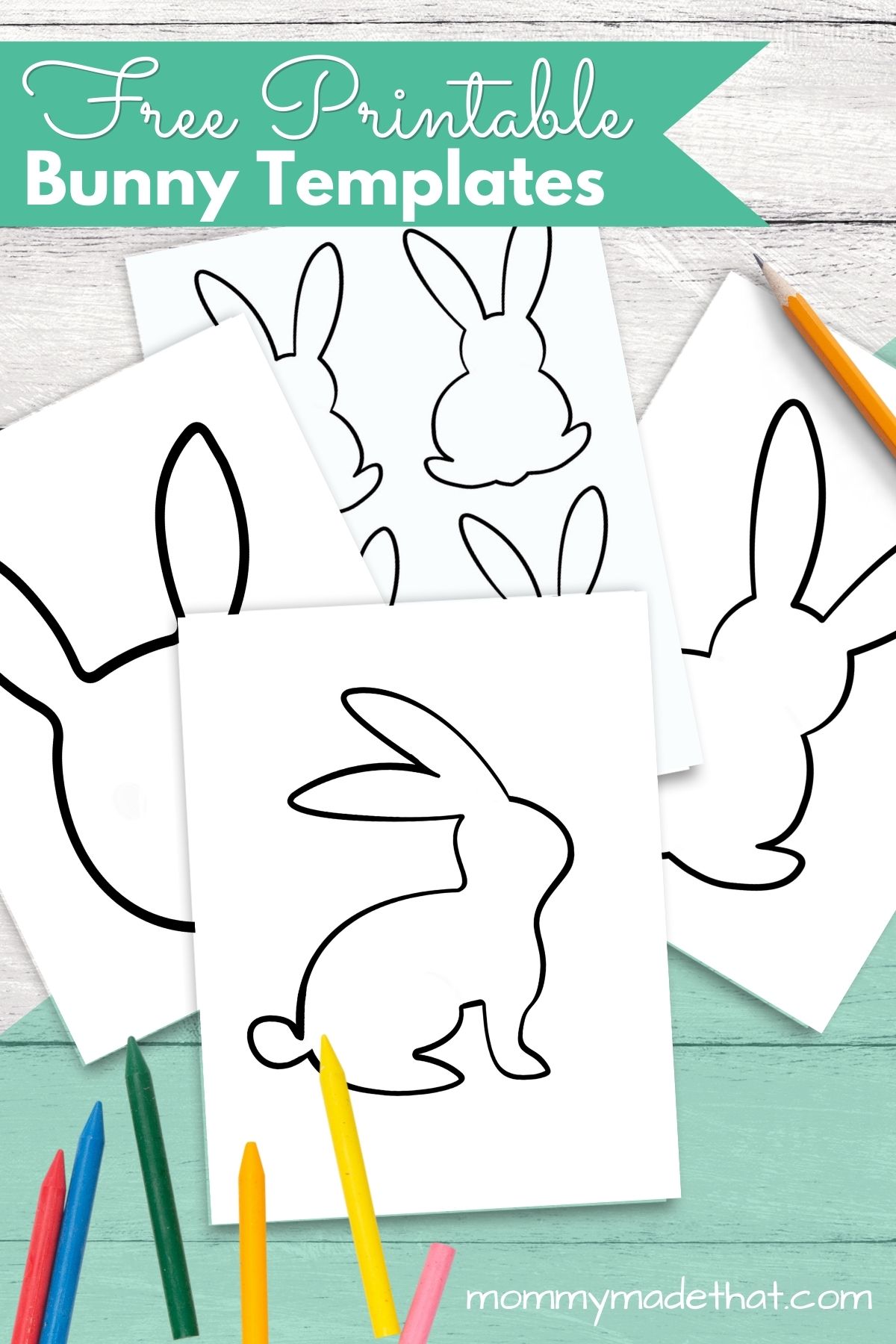 Free bunny rabbit templates tons of shapes sizes