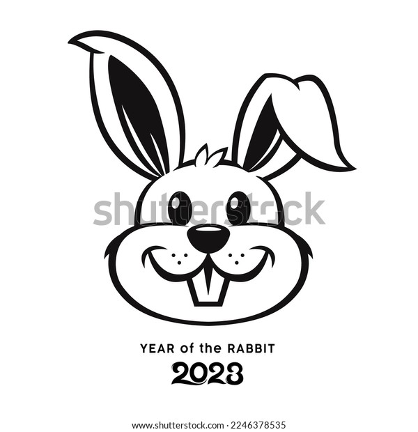 Rabbit face outline images stock photos d objects vectors