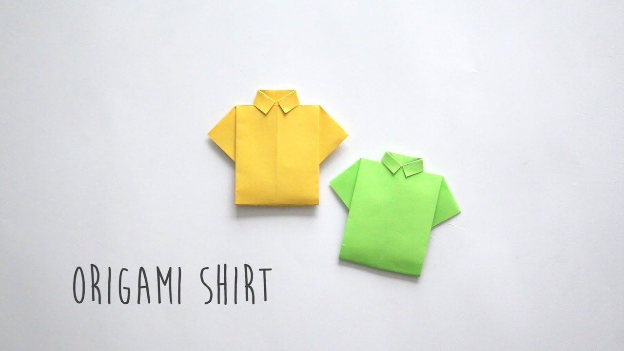 How to fold origai shirt