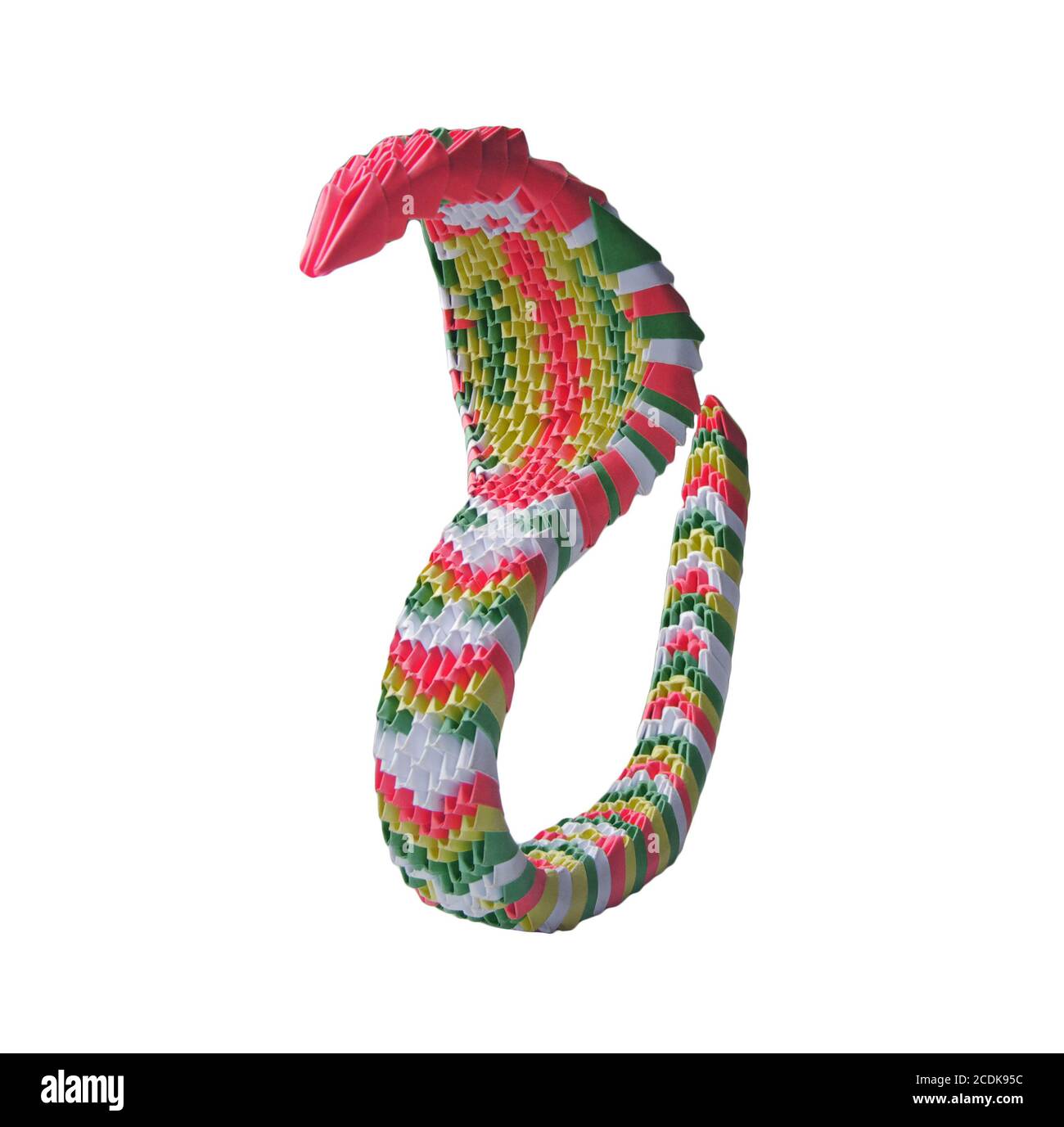 Origami paper snake hi