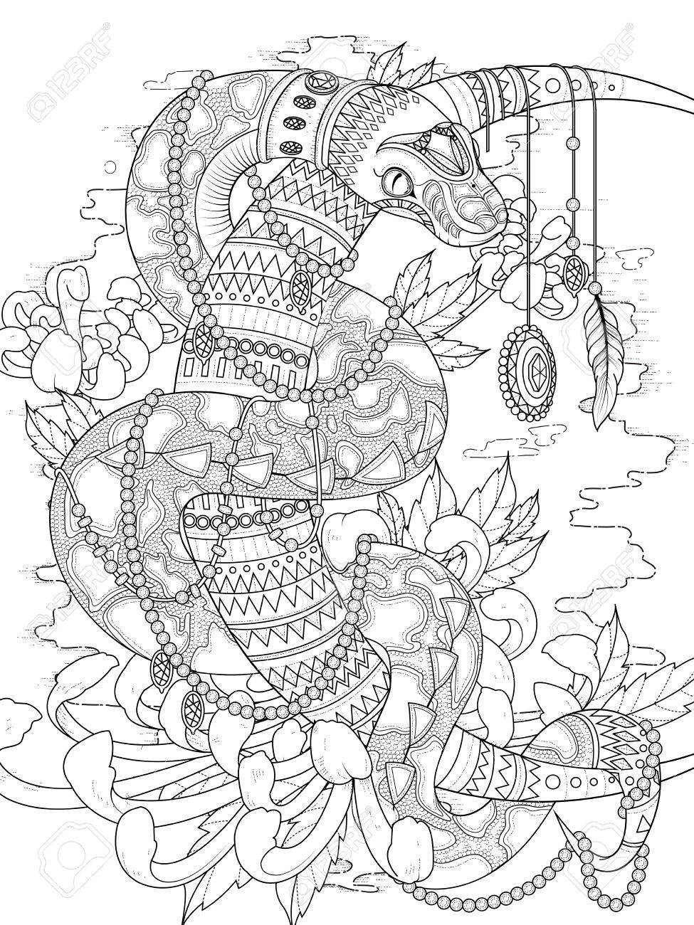 Adult coloring page