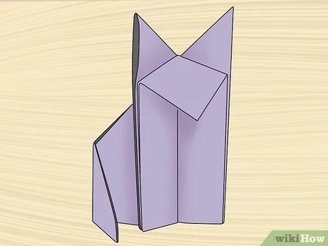 How to make an origami wolf with pictures