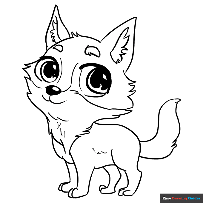 Free printable wolf coloring pages for kids