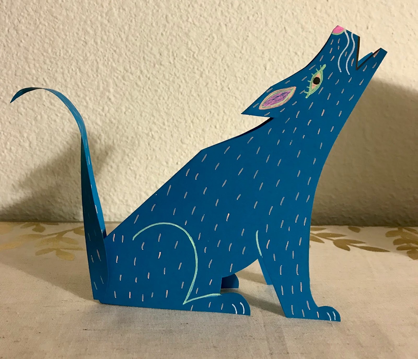 Kathys art project ideas alebrije or animalito paper craft for elementary students