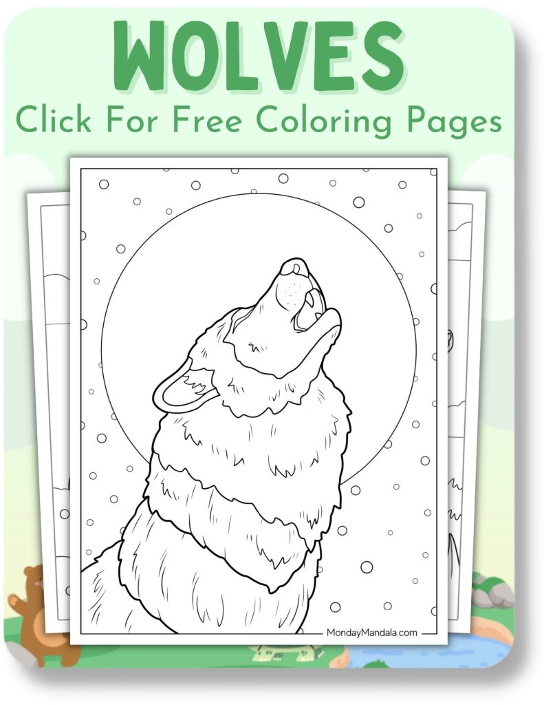 Animal coloring pages free pdf printables